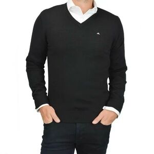 J.Lindeberg Lymann V-Neck Cotton Sweater